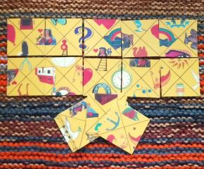 Indian Fortune Telling Card Lot - 25 Mystical Cards with Instructions