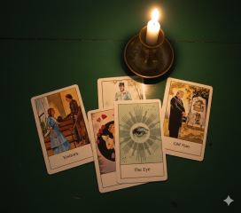 Gypsy Oracle Complete Set: 36 Cards, Book & Handmade Case