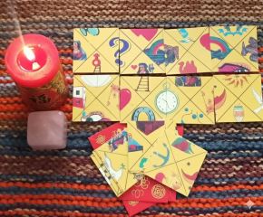 Oracle Indian Divinatory - Card Game & Manual - Complete Kit